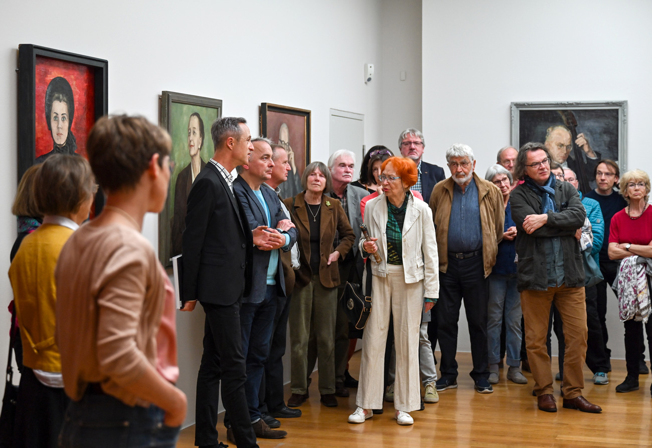 Foto einer Veranstaltung des Freundeskreises der Städtischen Galerie Dresden